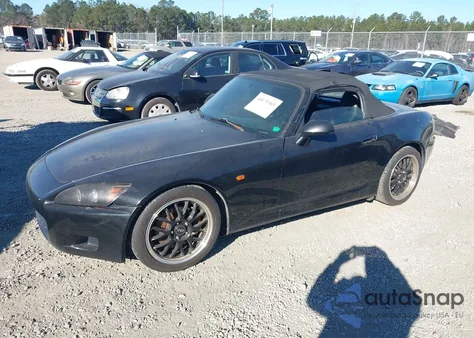 2001 Honda S2000 from USA, damaged, VIN JHMAP11421T008011